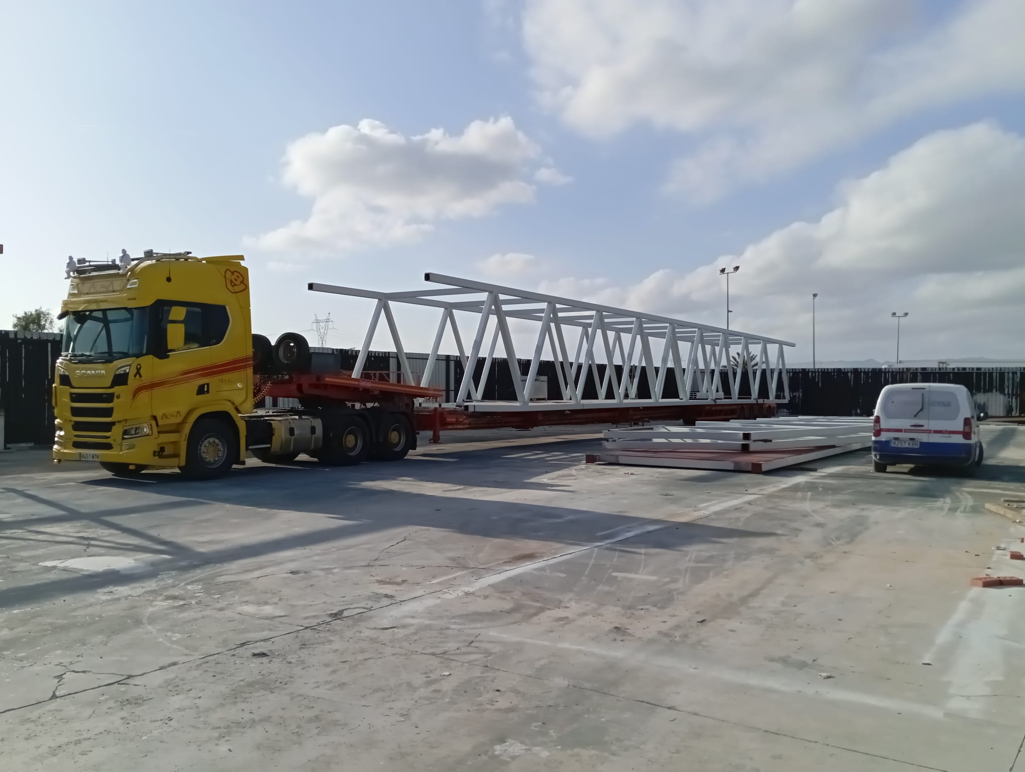 Imagen de Pasarela ciclopeatonal A7 Moncada